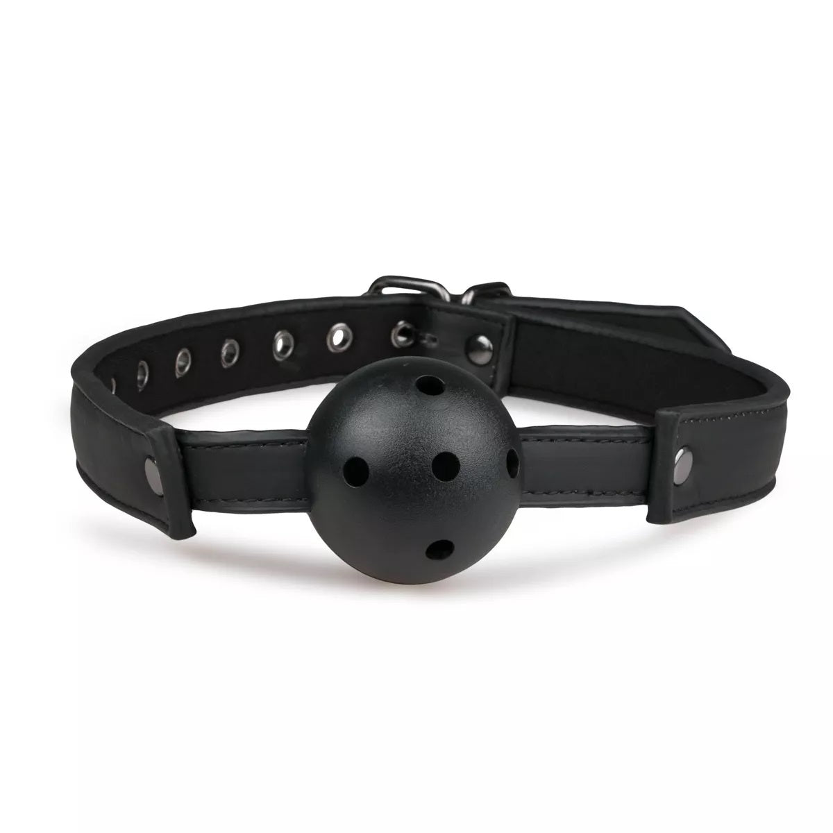 EasyToys Ball Gag with PVC Ball Black