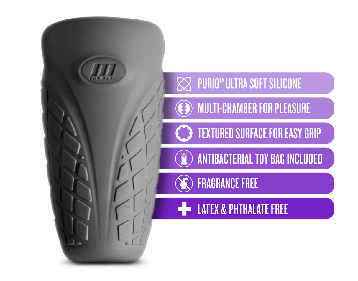 M For Men Elite Platinum Gript Masturbator