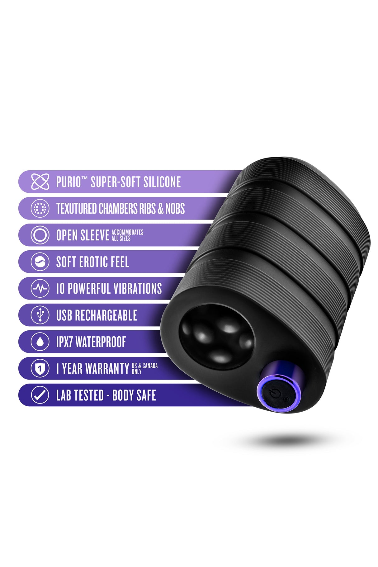 M For Men Elite Platinum Masturbator