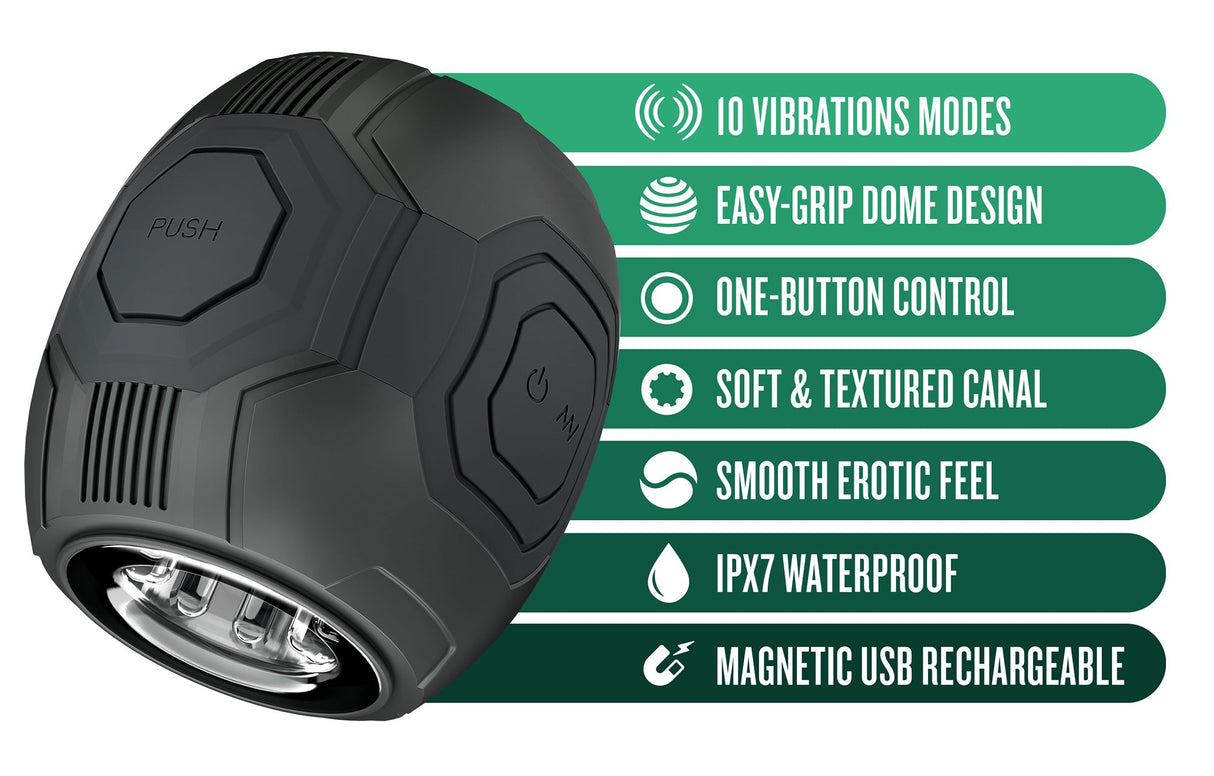 M For Men Dome X Vibrating Masturbator