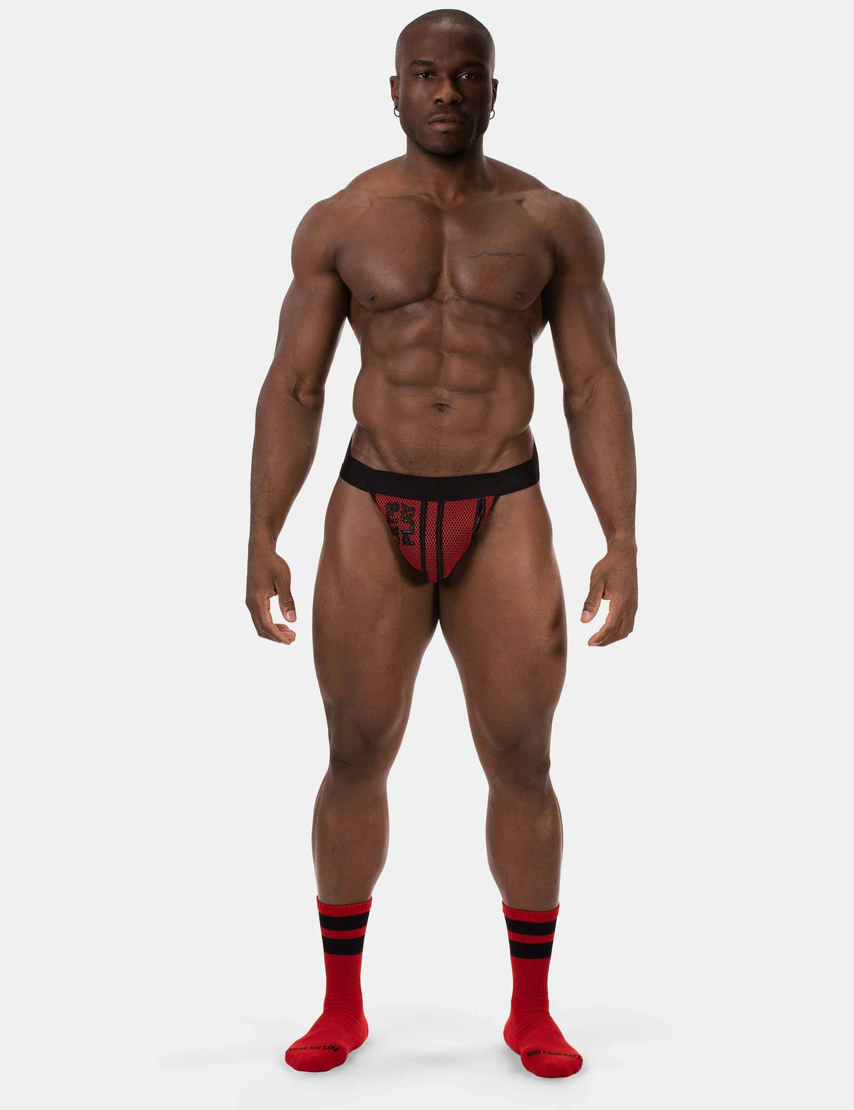 Barcode Berlin Jock Let's Play Red Black