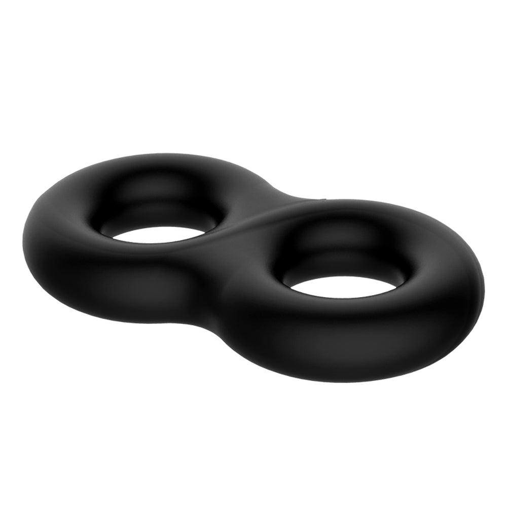 Crazy Bull Ultra-Soft 2in1 Bound Silicone Cock & Ball Ring