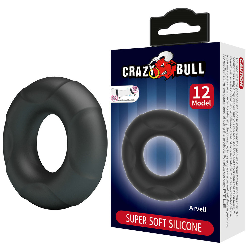 Crazy Bull Bulge Silicone Cock Ring