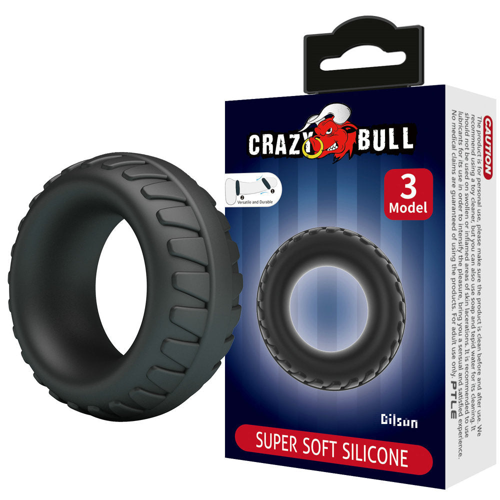 Crazy Bull Ultra-Soft Bike Silicone Cock Ring