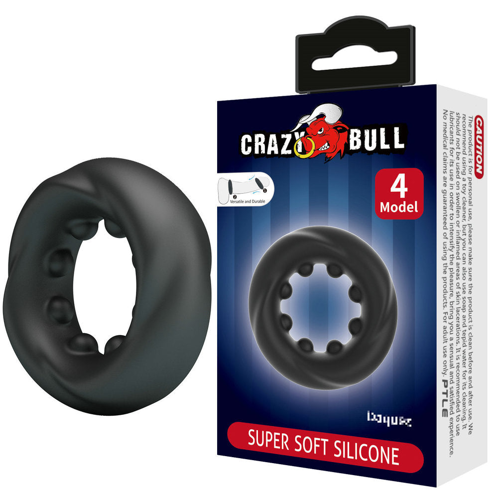 Crazy Bull Ultra-Soft Swell Silicone Cock Ring