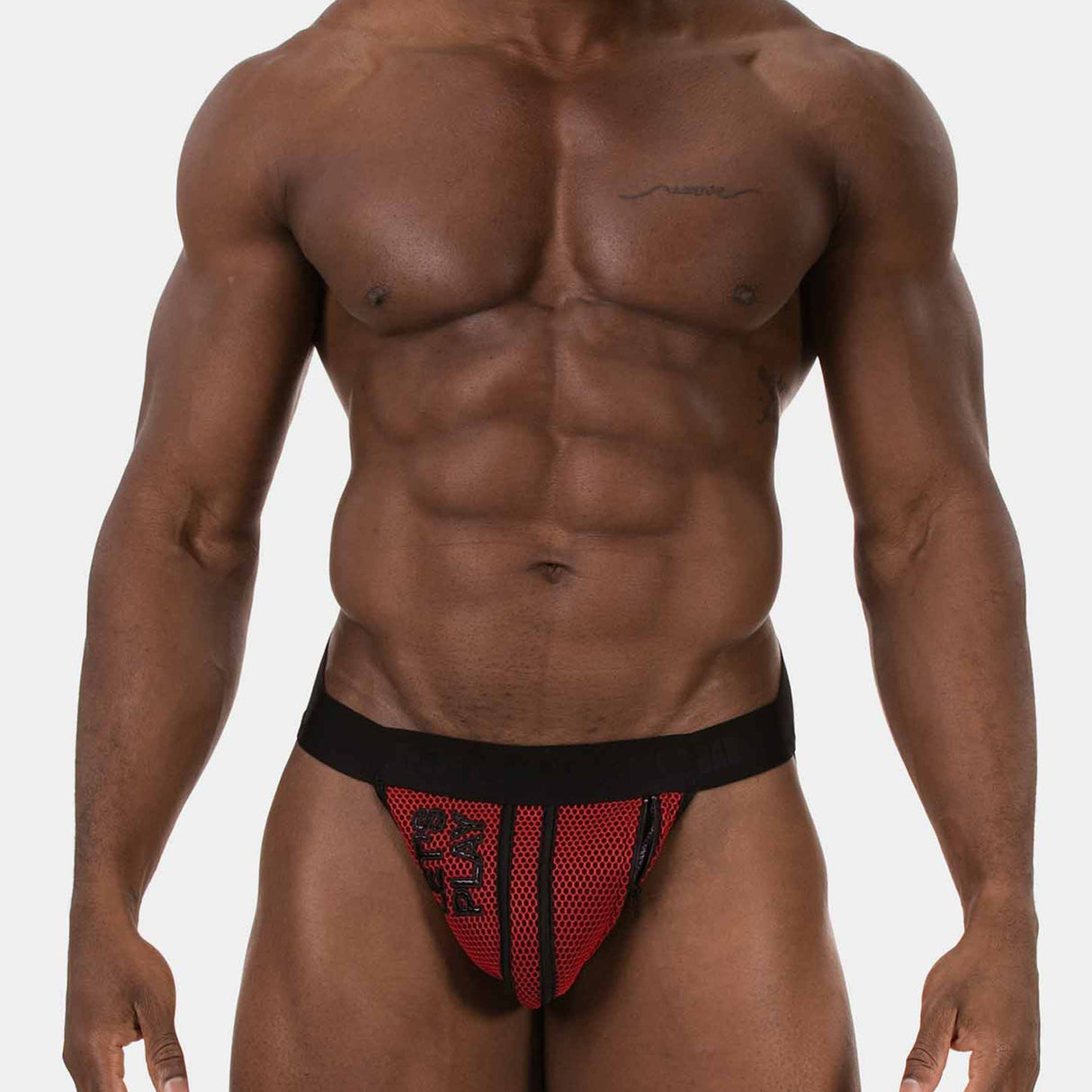 Barcode Berlin Jock Let's Play Red Black