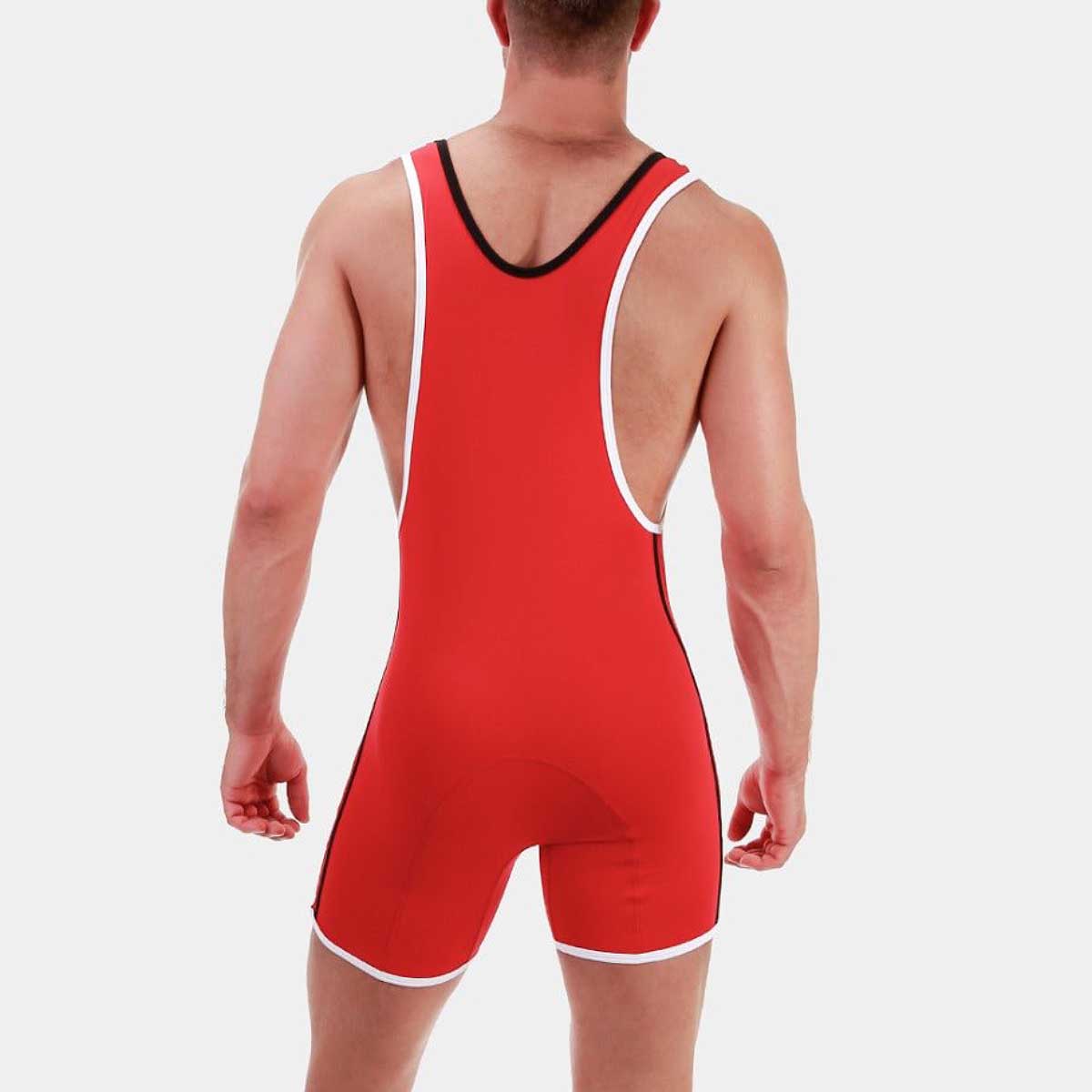 Barcode Berlin Singlet Allan Red Black White