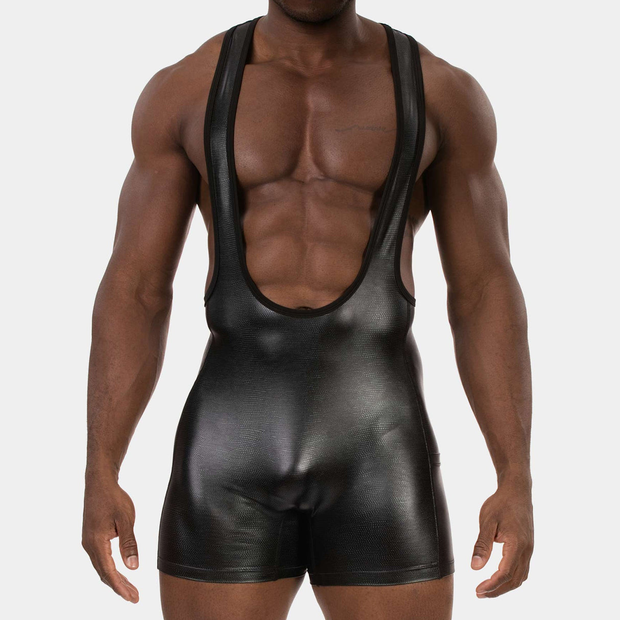 Barcode Berlin Singlet Bazo Army Black
