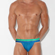 Code 22 Bright Mesh Jockstrap Blue