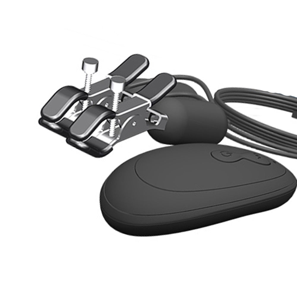 Command Remote Control Vibrating Nipple Clamps