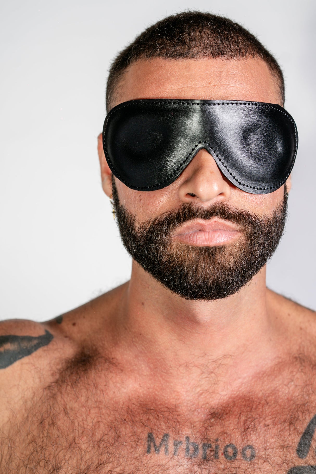 ruff GEAR Hardcore Leather Blindfold