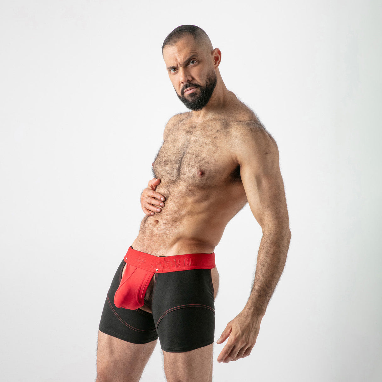 Locker Gear Open Access Chap Shorts Red