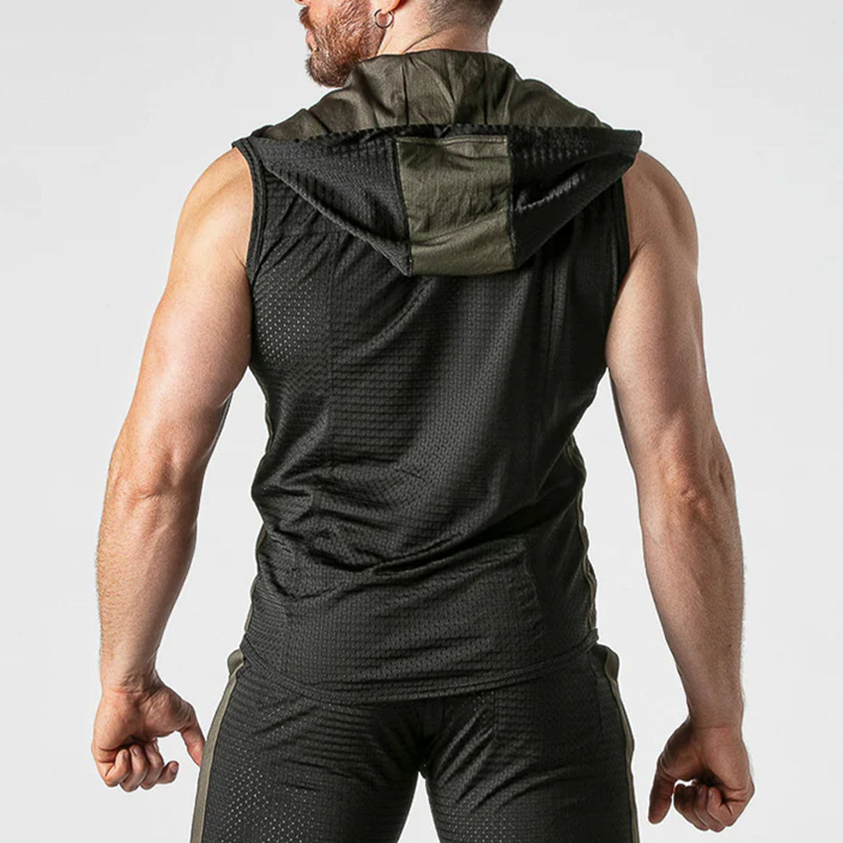 Locker Gear Sport Mesh Hoody Khaki