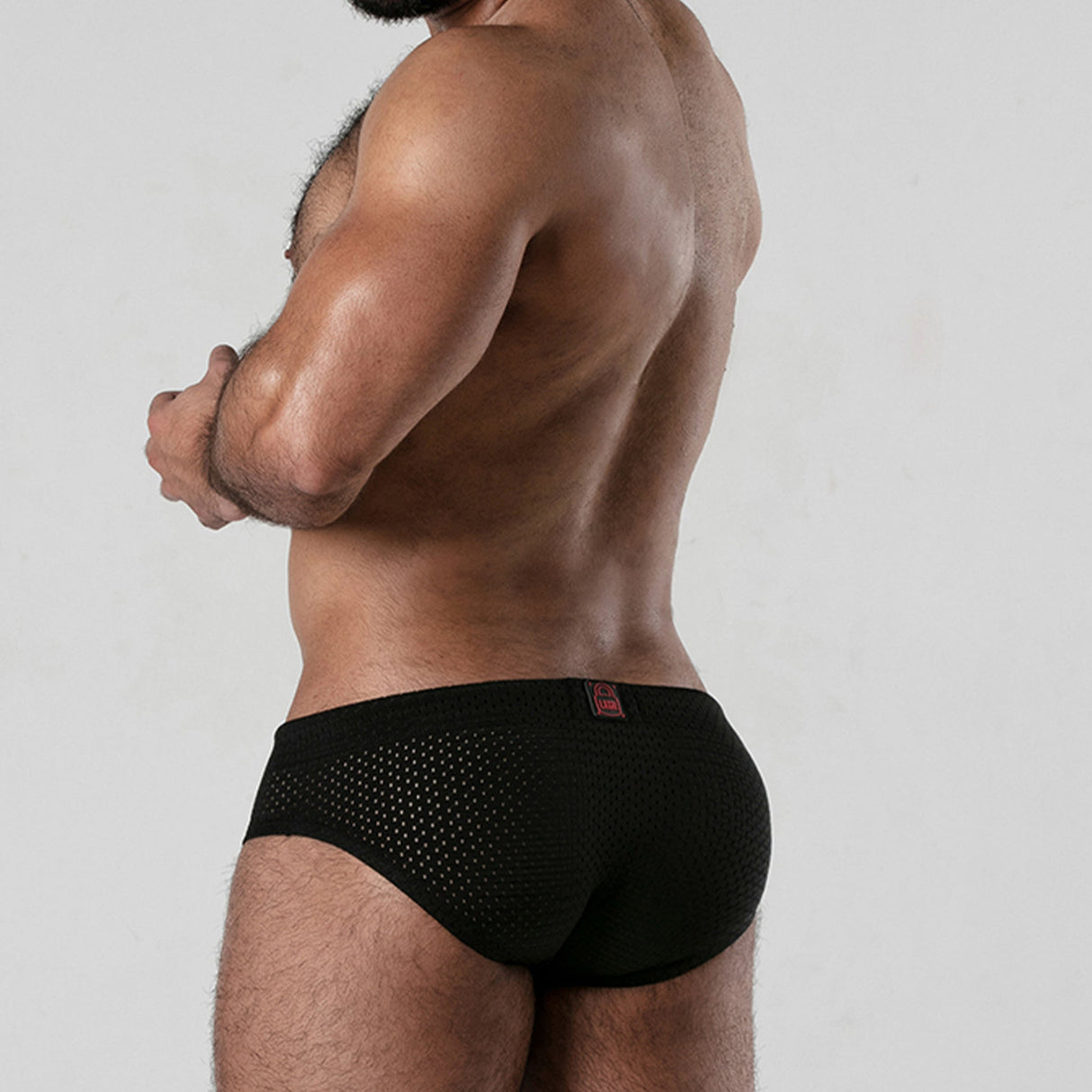 Locker Gear Swim Brief Red