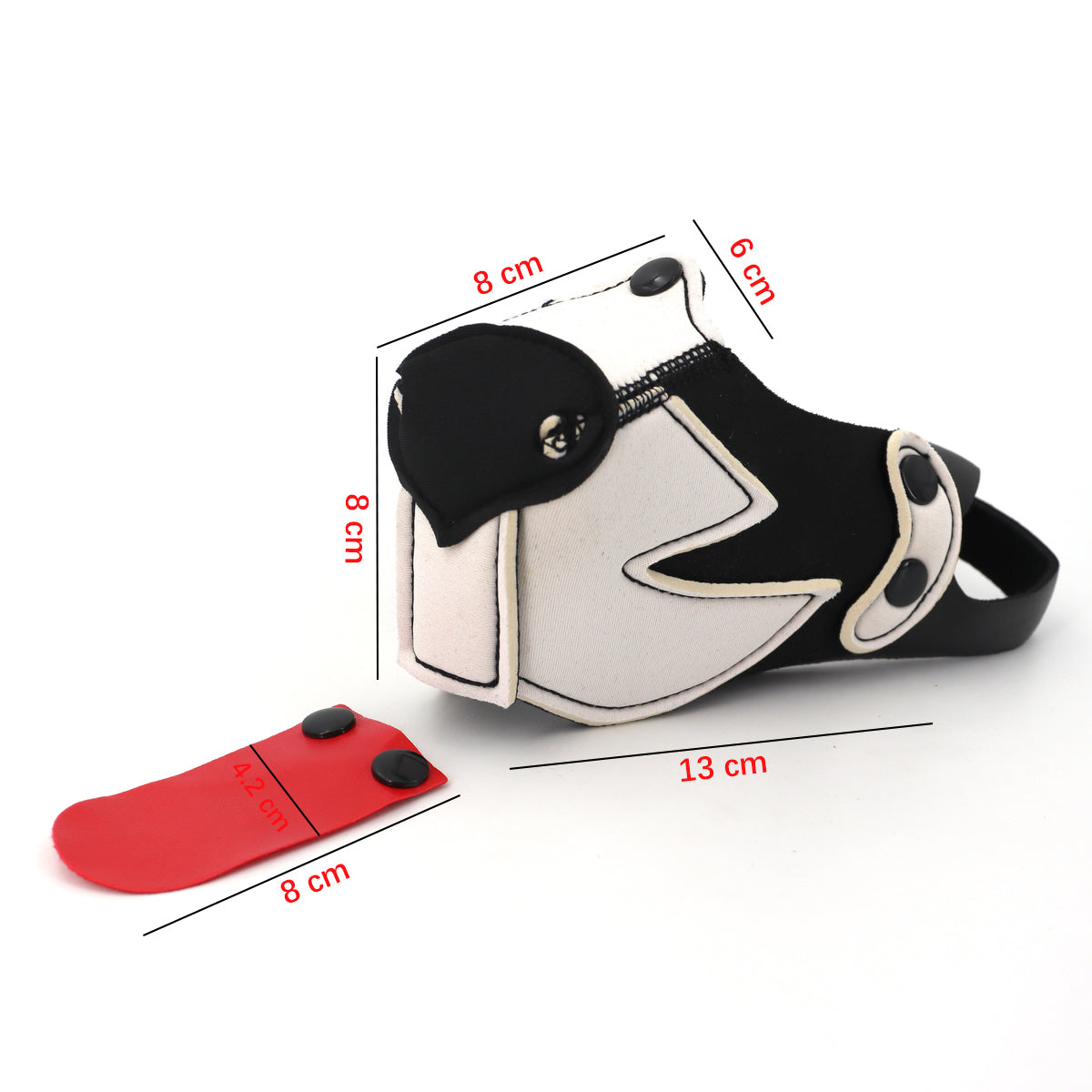 Growler Pup Muzzle Red