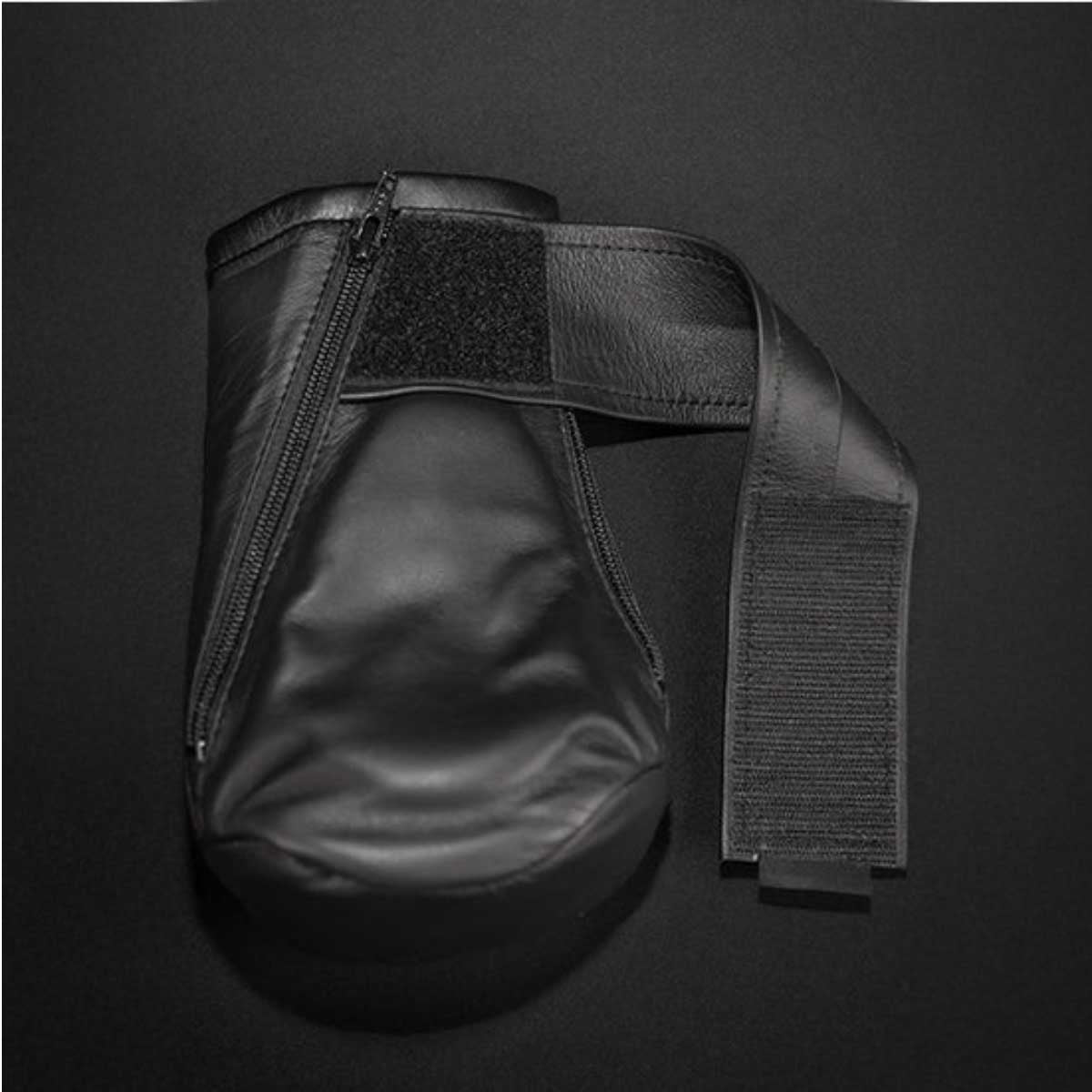 Mr S Leather Padded K9 Mitts Blue