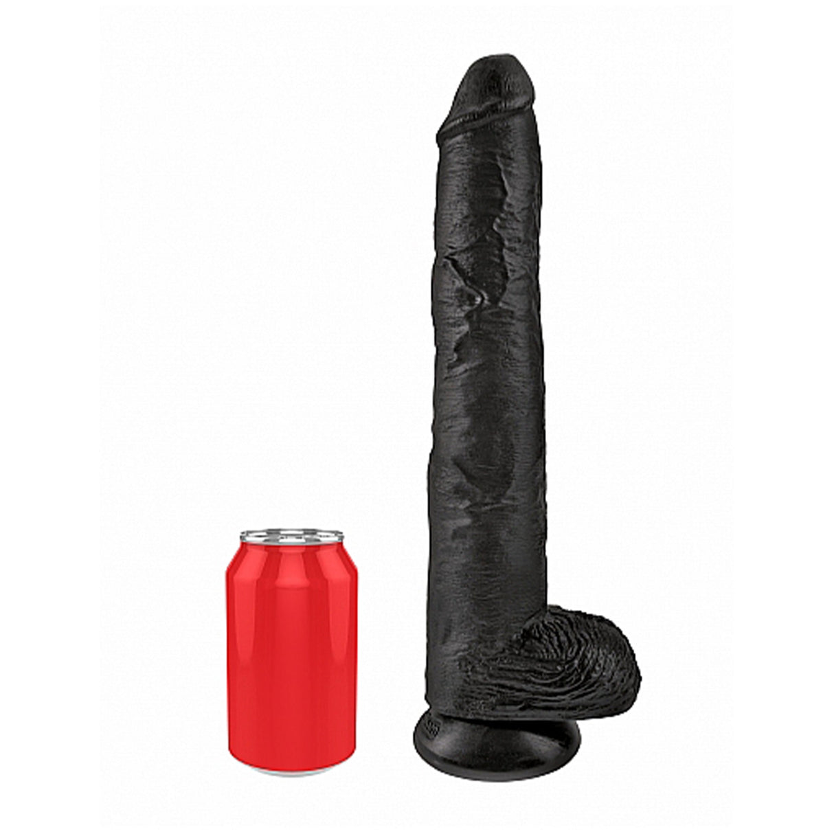 Pipedream King Cock 14 Inch Dildo with Balls Black