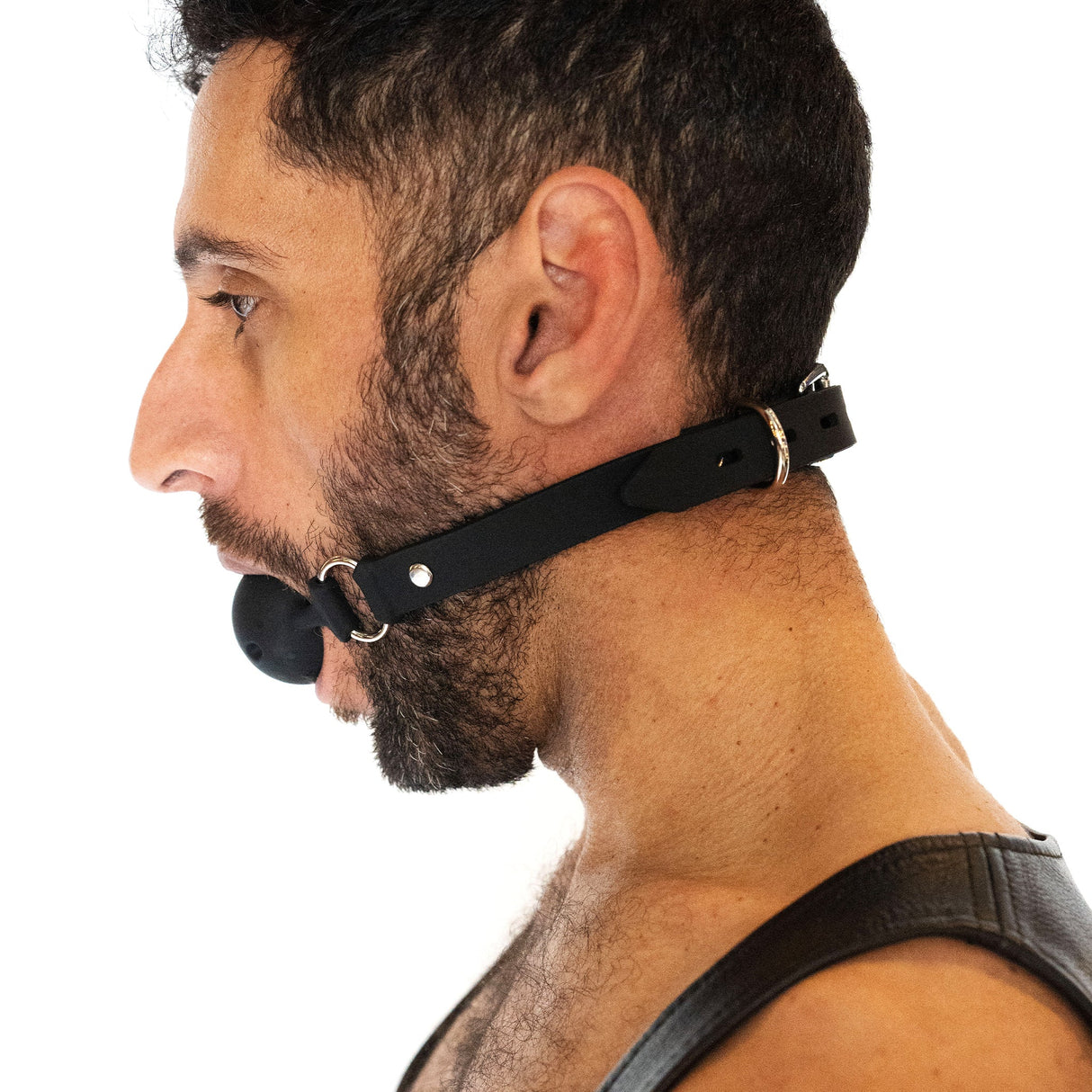 ruff GEAR Breathable Silicone Ball Gag Large