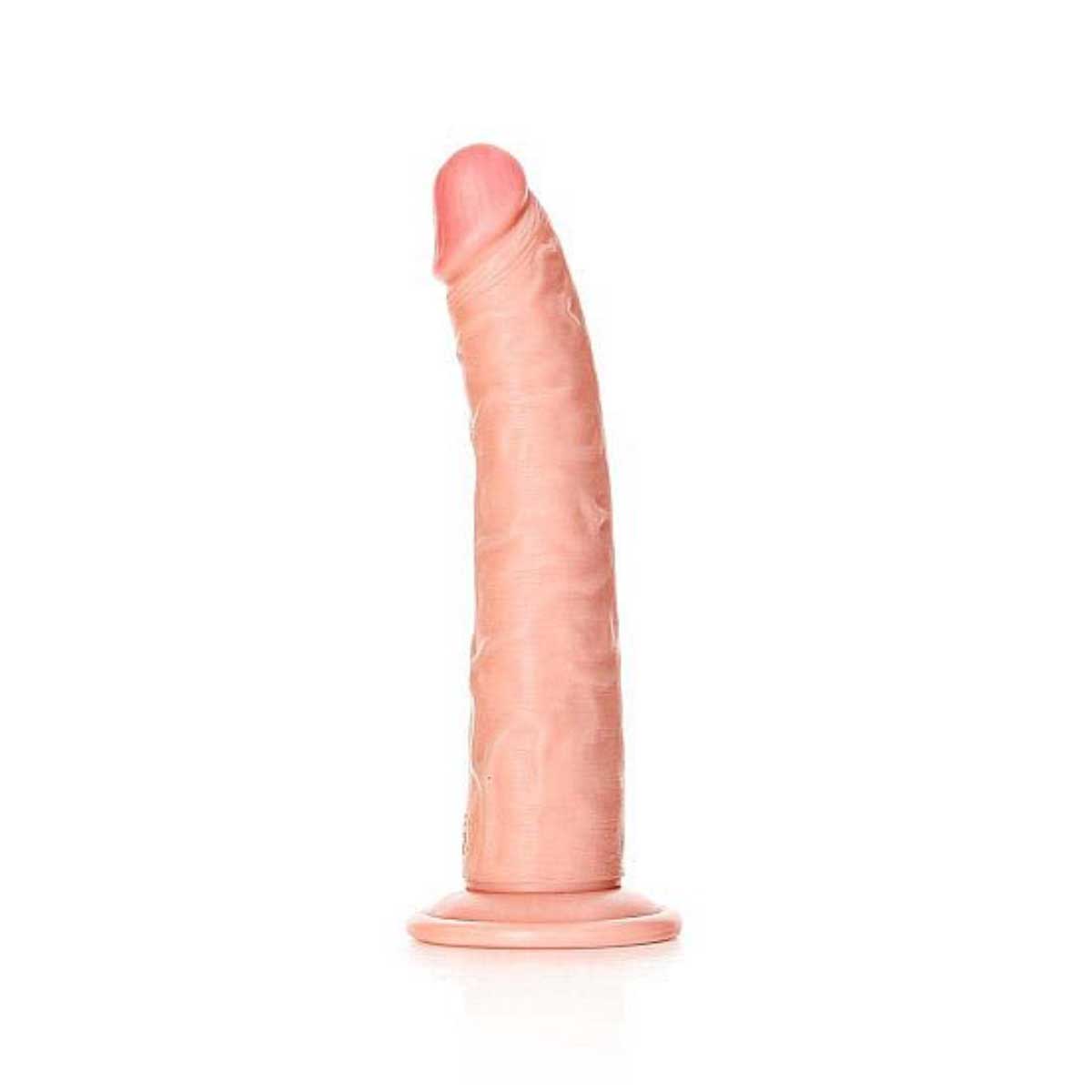 RealRock Slim Realistic Dildo 8 Inch Light