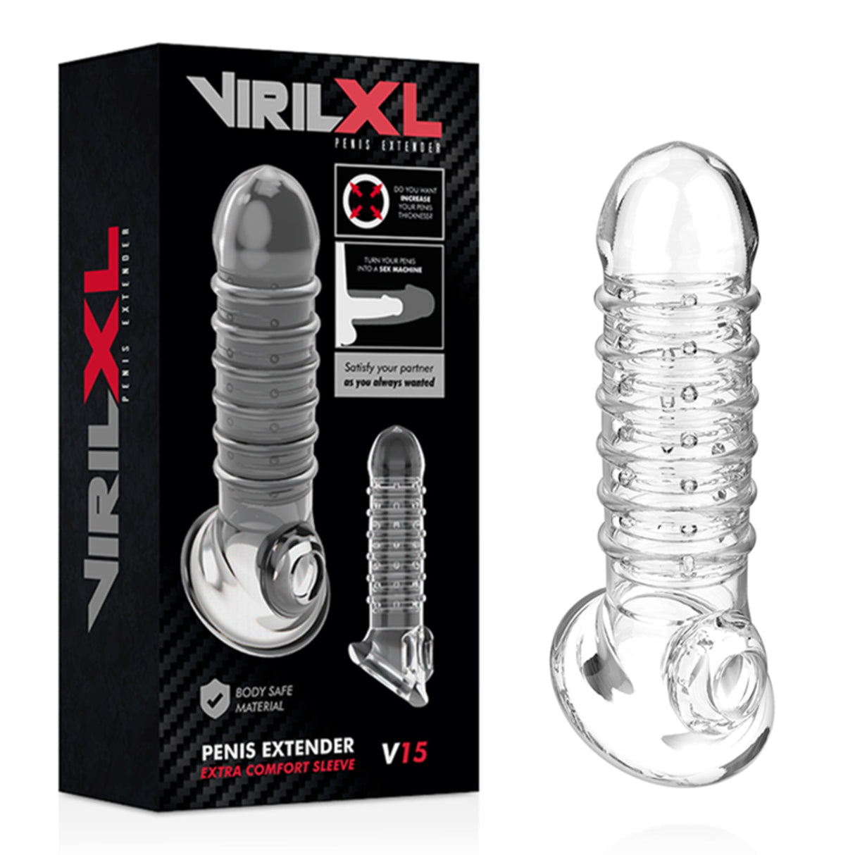 Virilxl V15 Penis Extender Transparent