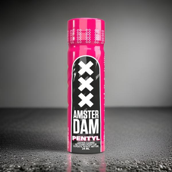 Amsterdam XXX Pentyl Leather Cleaner Poppers 24ml