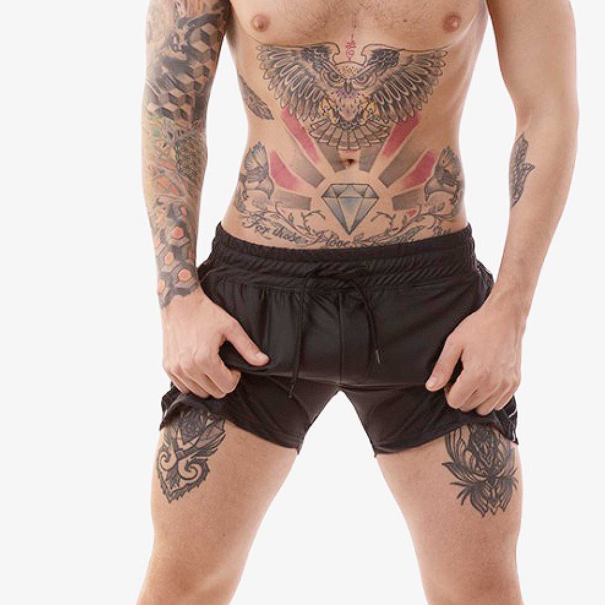 Barcode Berlin Fetish Short Zulu Black