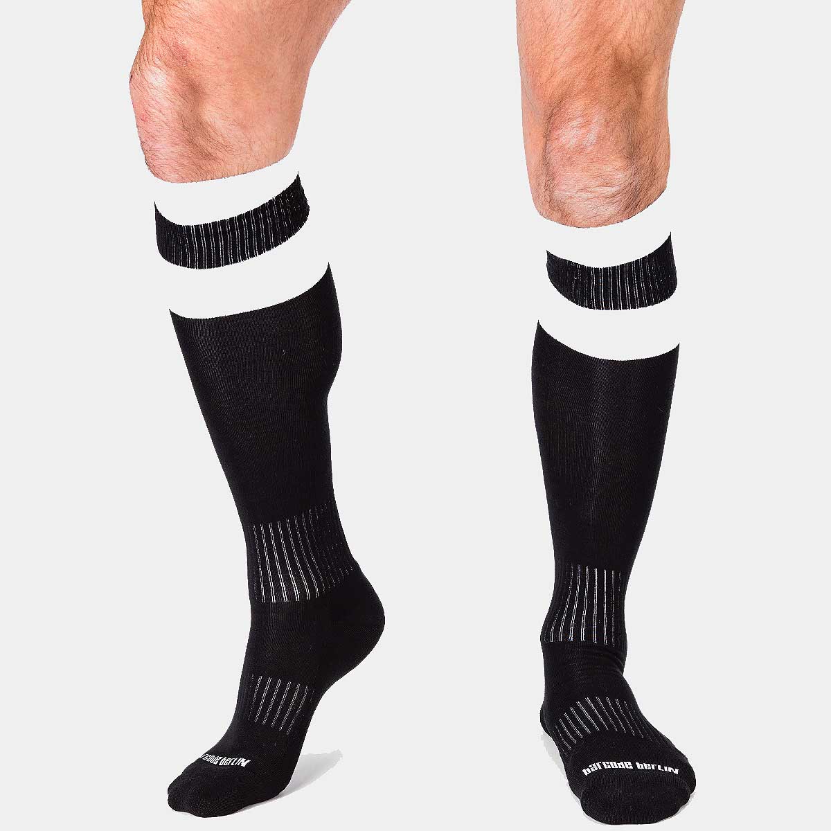 Barcode Berlin Football Socks Black White
