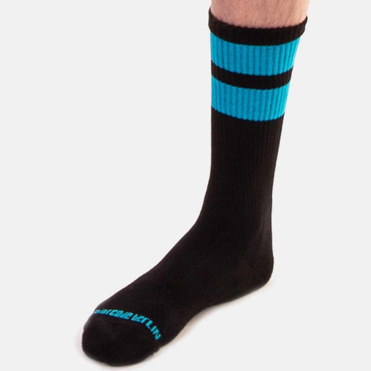 Barcode Berlin Gym Socks Black Blue