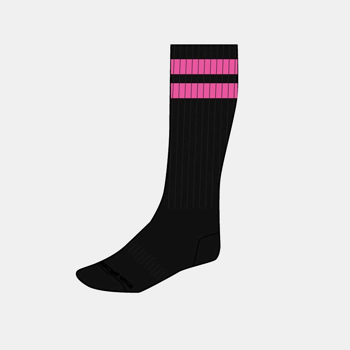 Barcode Berlin Gym Socks Pink Black