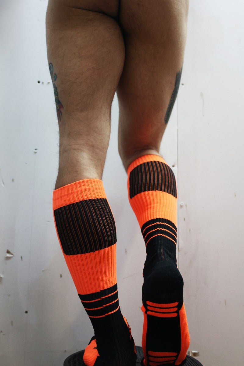 Breedwell Hypnotix Socks Neon Orange