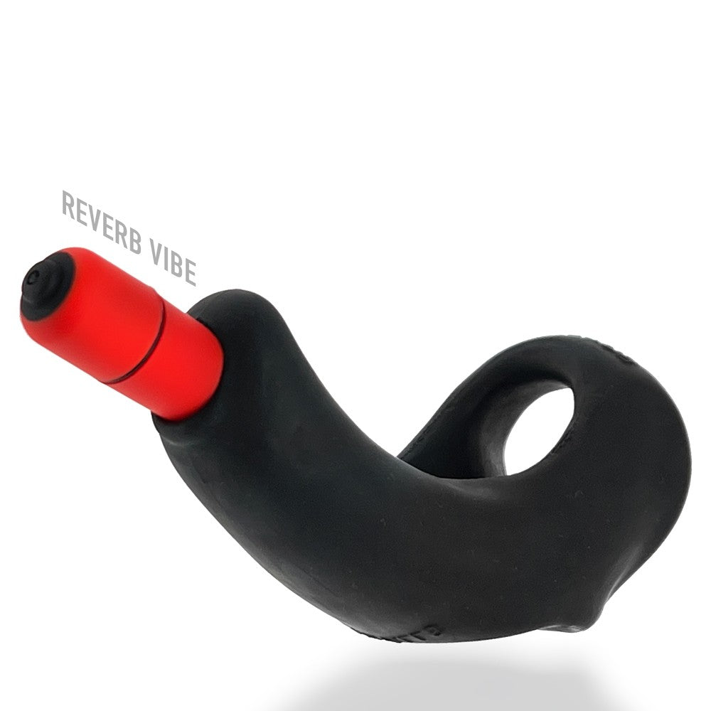 Hunkyjunk BUZZFUCK Taint Vibe Cock Sling Tar Ice