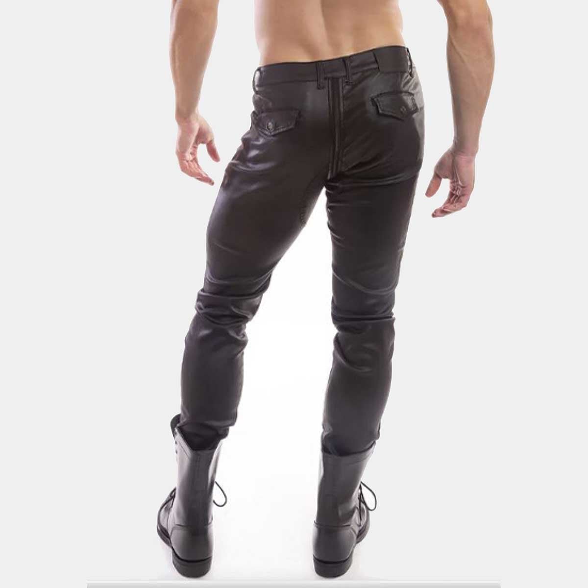 Cellblock 13 Slick Carpenter Zipper Pant Black