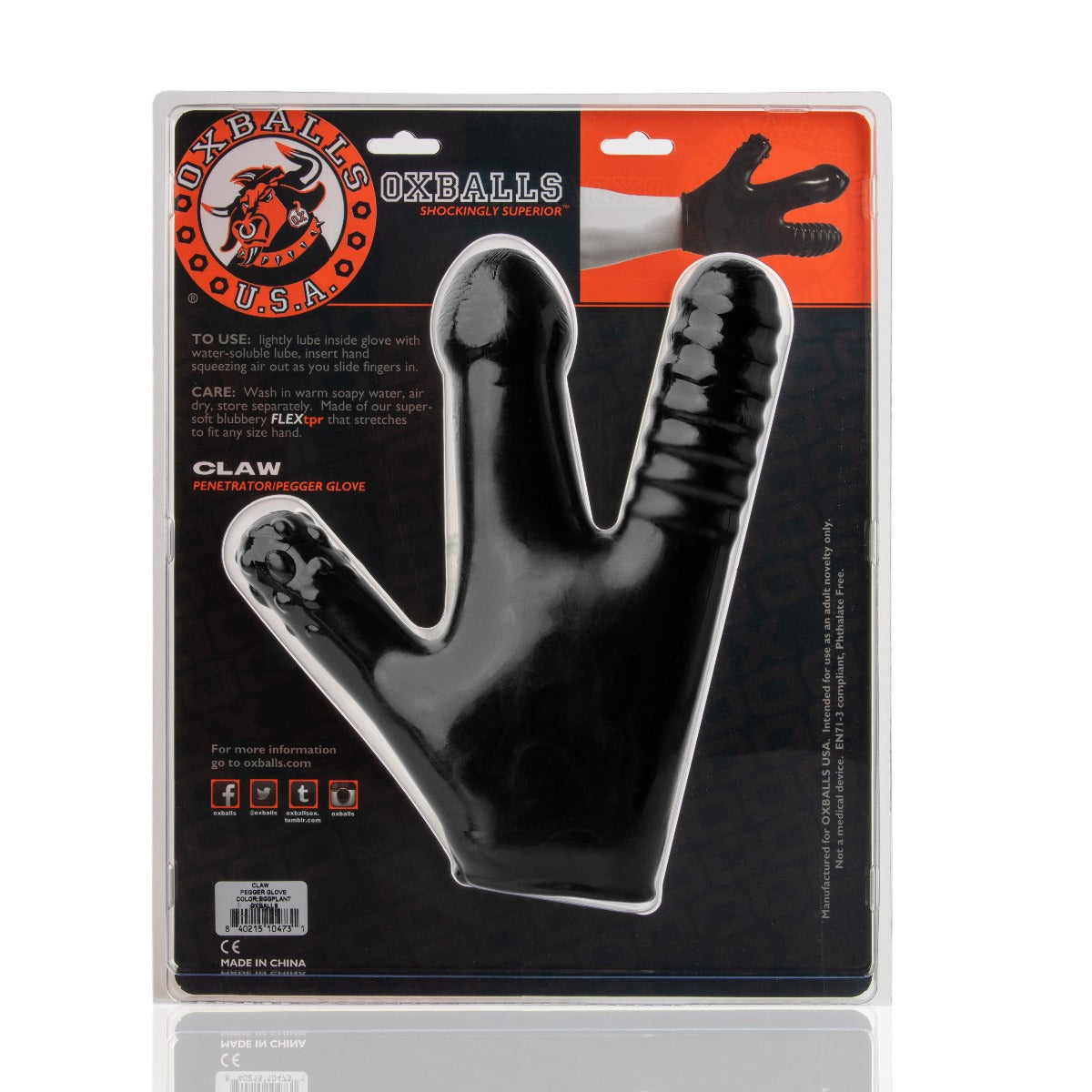 Oxballs Claw Glove Black