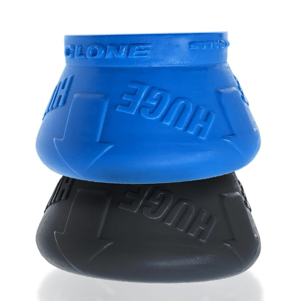Oxballs Clone Duo Huge Stacking Ballstretchers Black Blue