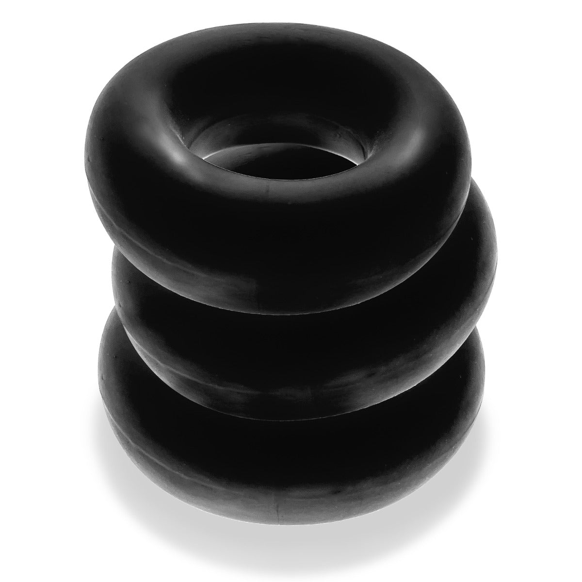 Oxballs FAT WILLY Jumbo Cock Ring 3 Pack Black