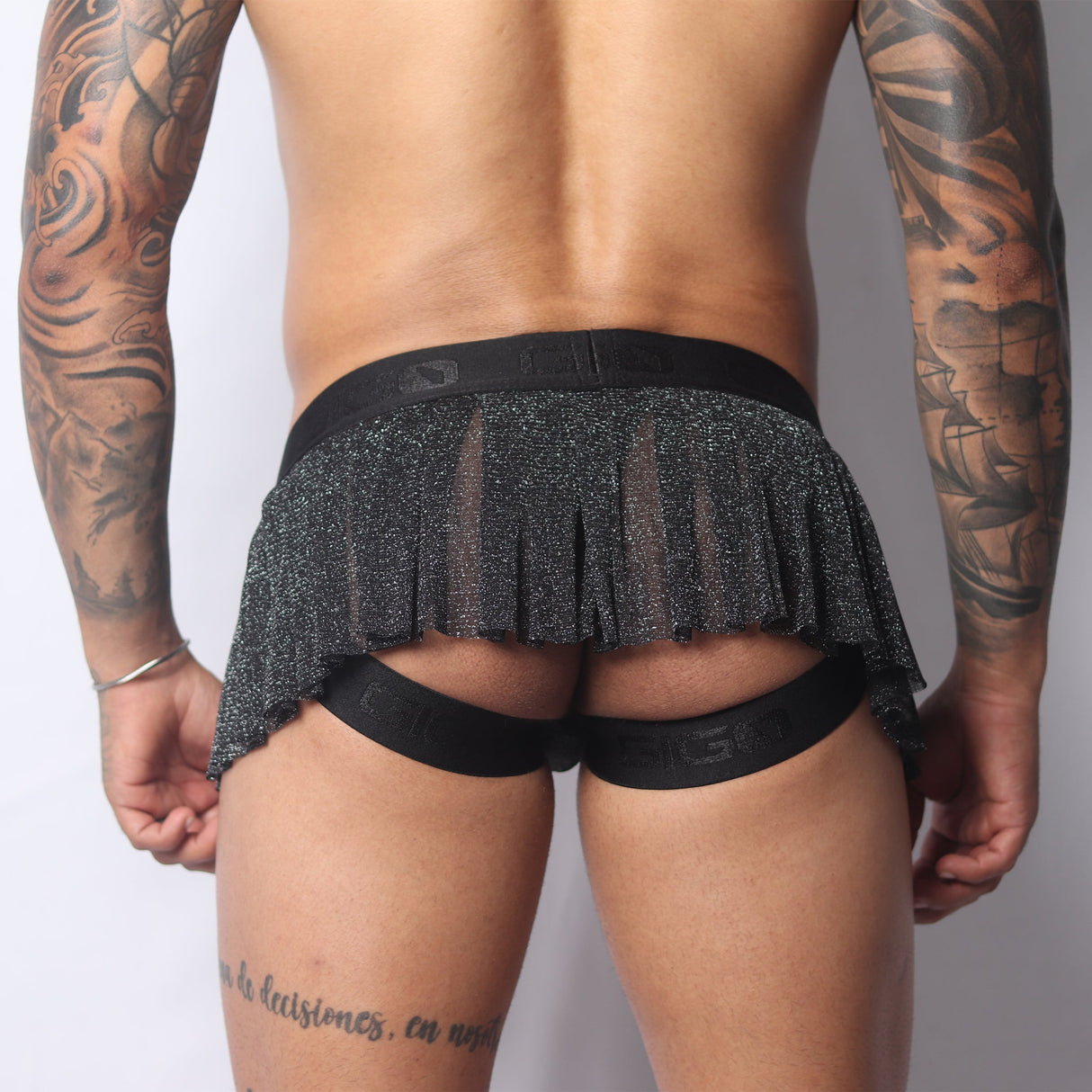 Gigo Flash Jock Skirt Black