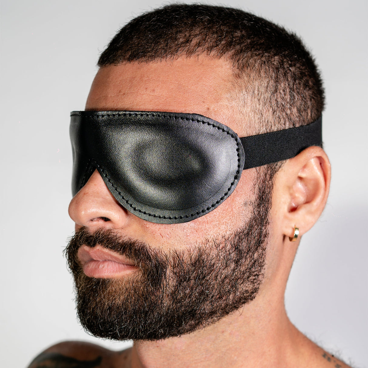 ruff GEAR Hardcore Leather Blindfold