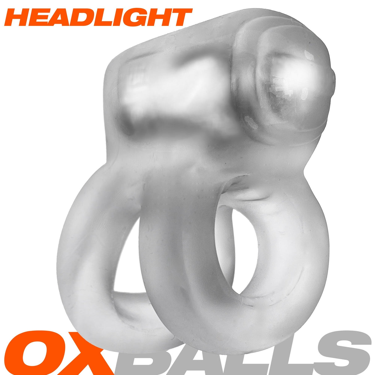Oxballs Headlight LED Shaft Holder Clear Ice