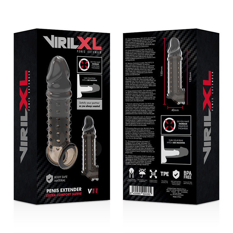Virilxl V11 Penis Extender Black