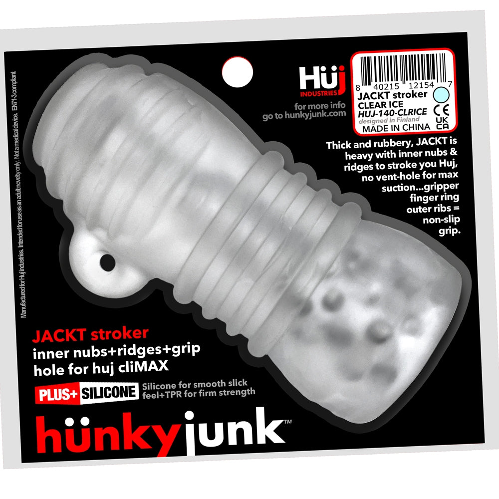 Hunkyjunk Jackt Masturbator Clear Ice