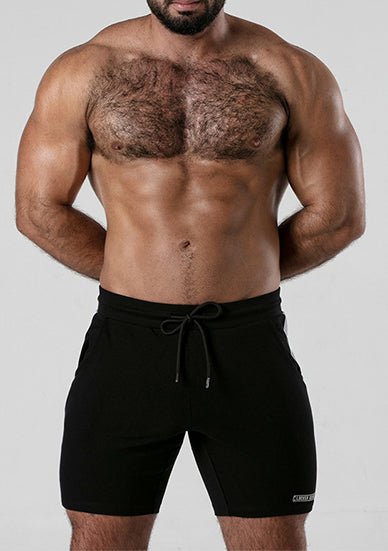 Locker Gear Side Stripe Short White