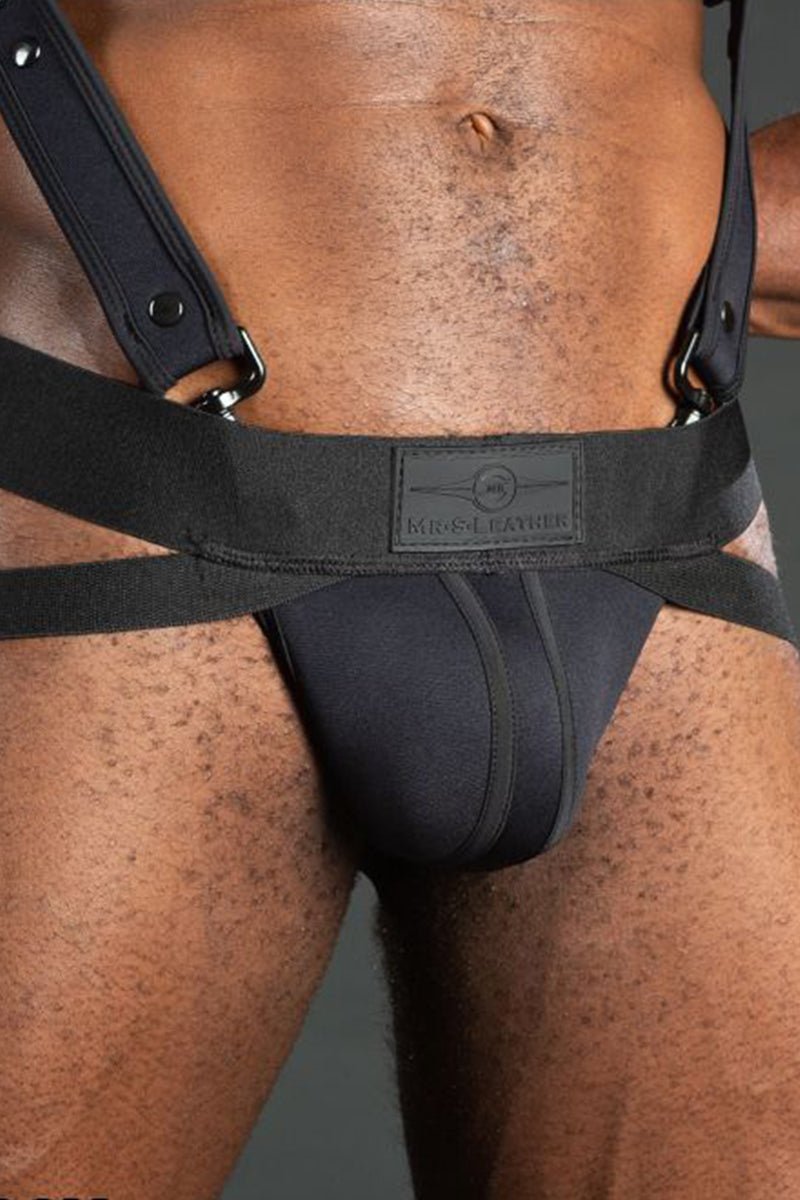 Mr S Leather Neo Carbon Jockstrap Black