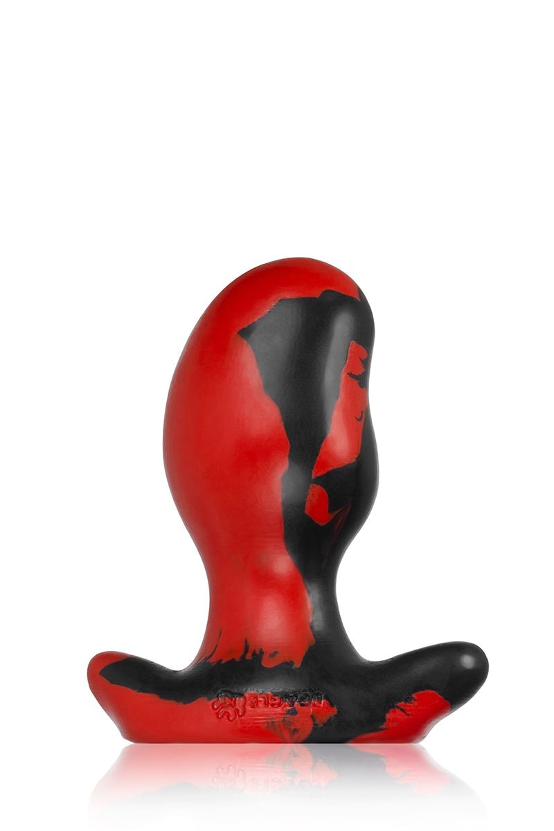 Oxballs Ergo Small Butt Plug Red Black