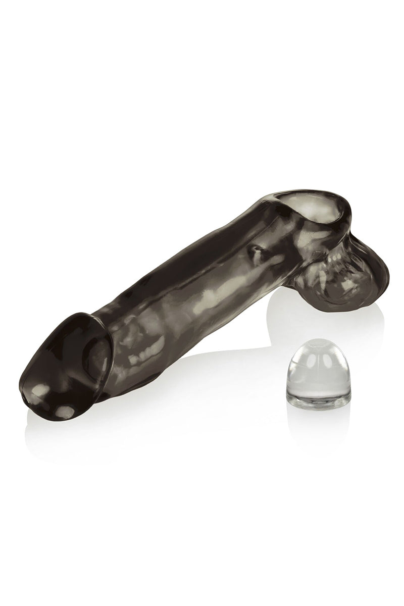 Oxballs Daddy Cock Sheath with Balls Smoke