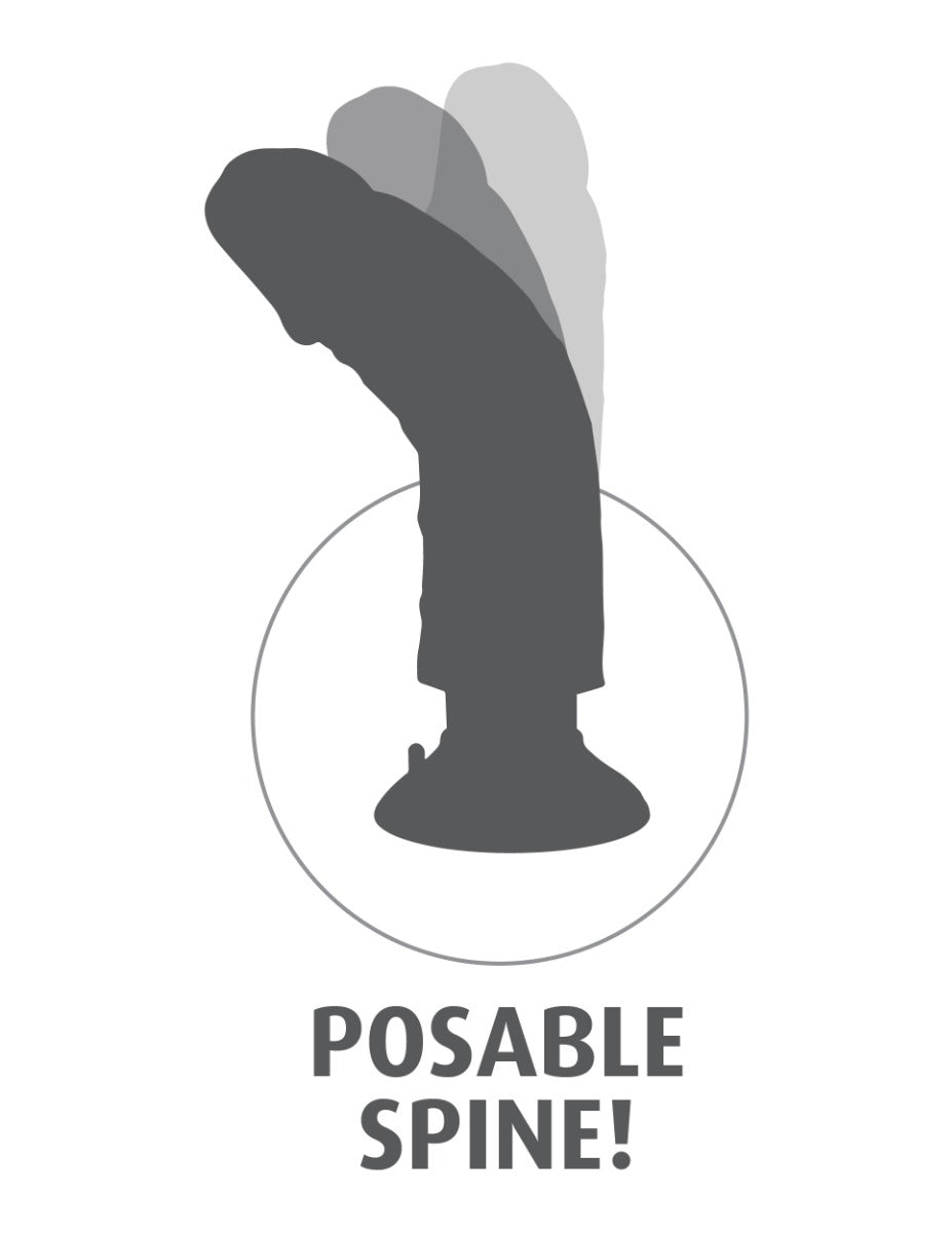 Pipedream King Cock 9 Inch Vibrating Cock Flesh