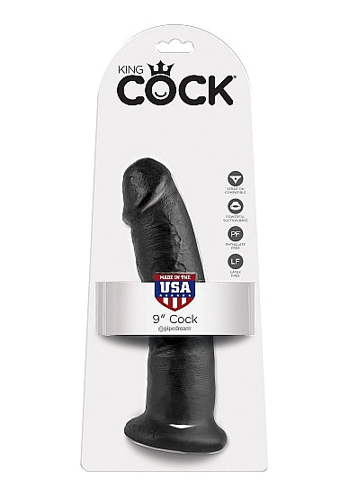 Pipedream King Cock 9 Inch Cock Black