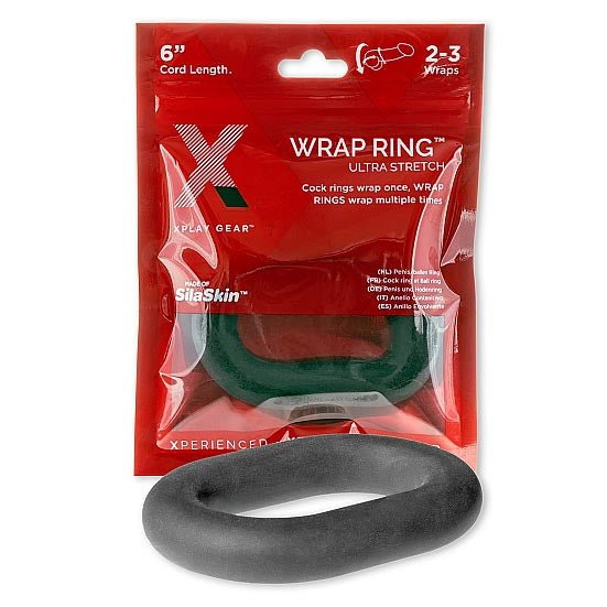 Perfect Fit XPLAY 6 Inch Wrap Ring Ultra Stretch Black - FETCH
