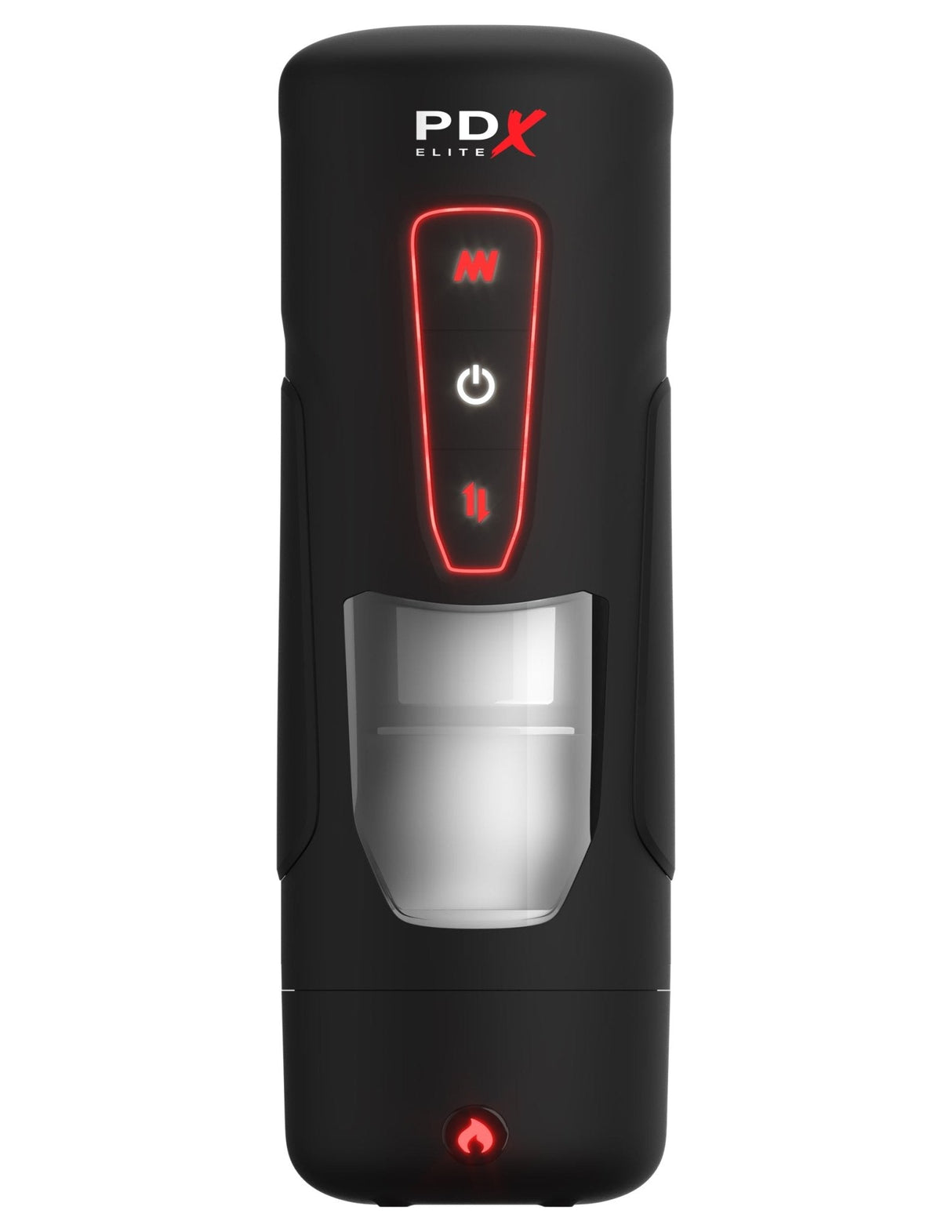 Pipedream PDX Elite Milk Me Hotter Masturbator Black - FETCH