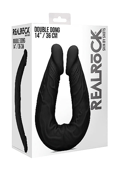RealRock Double Dong 14 Inch Black