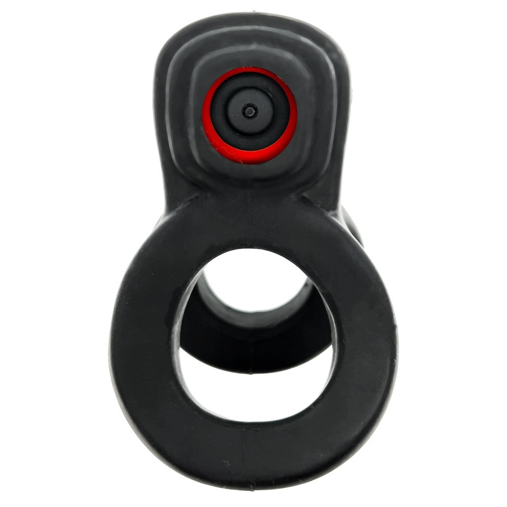 Hunkyjunk REVHAMMER Vibe Cock Ring Tar Ice